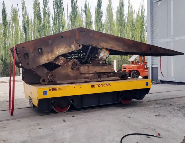 Rail transfer cart